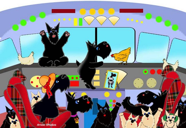 cockpit puppy party