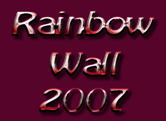 Rainbow Wall 2007